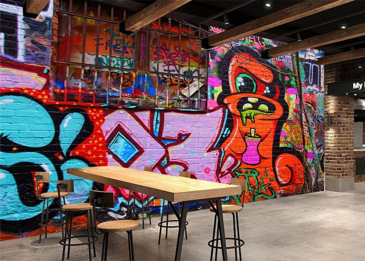 3D Graffiti Wall Painting 638 Wallpaper AJ Wallpaper