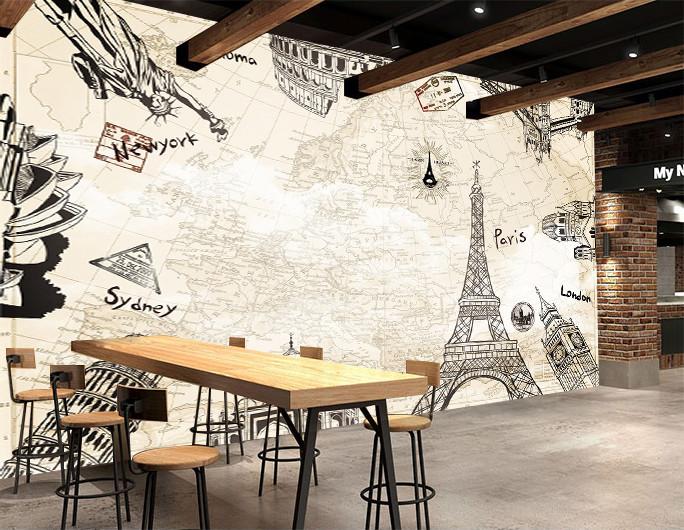 3D Paris Tall Tower 323 Wallpaper AJ Wallpaper