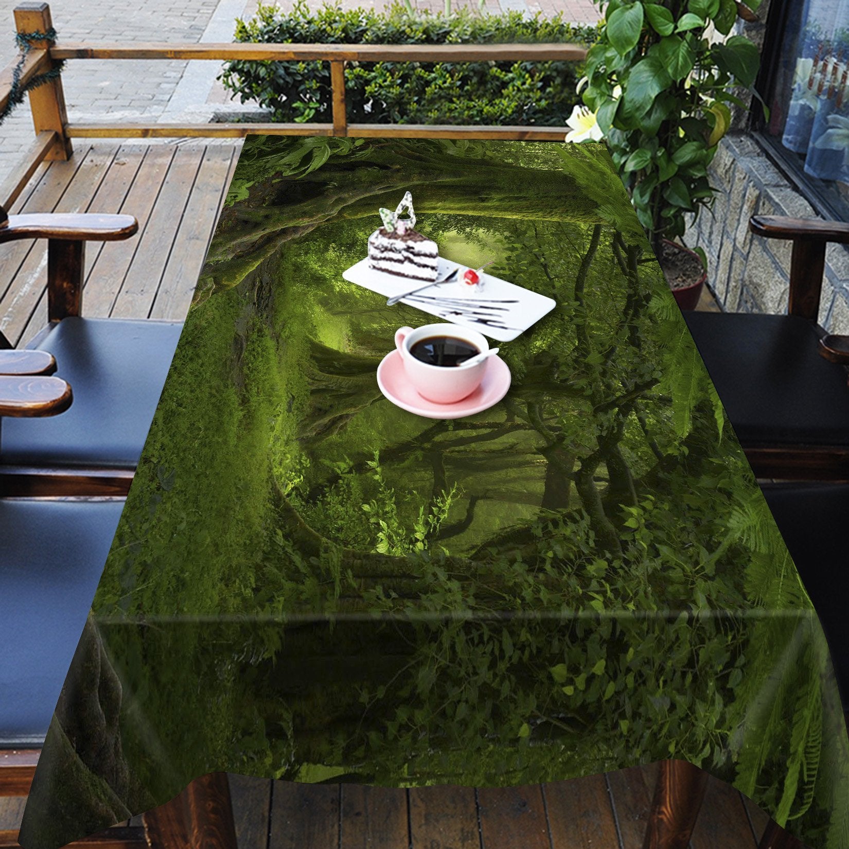 3D Thick Forest 640 Tablecloths Wallpaper AJ Wallpaper