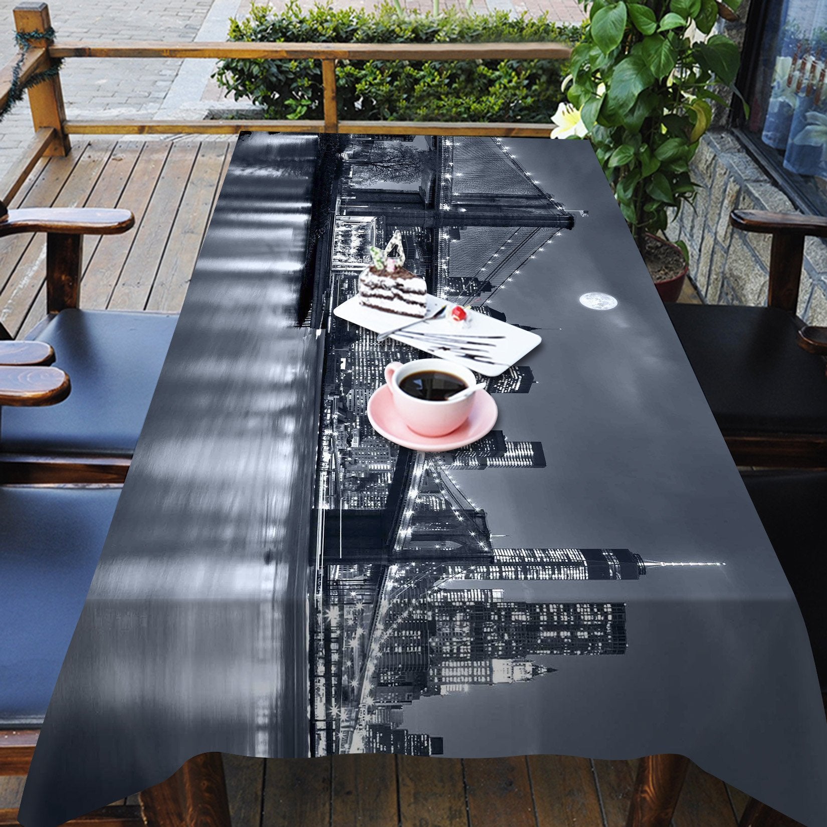 3D Shining New York 63 Tablecloths Wallpaper AJ Wallpaper