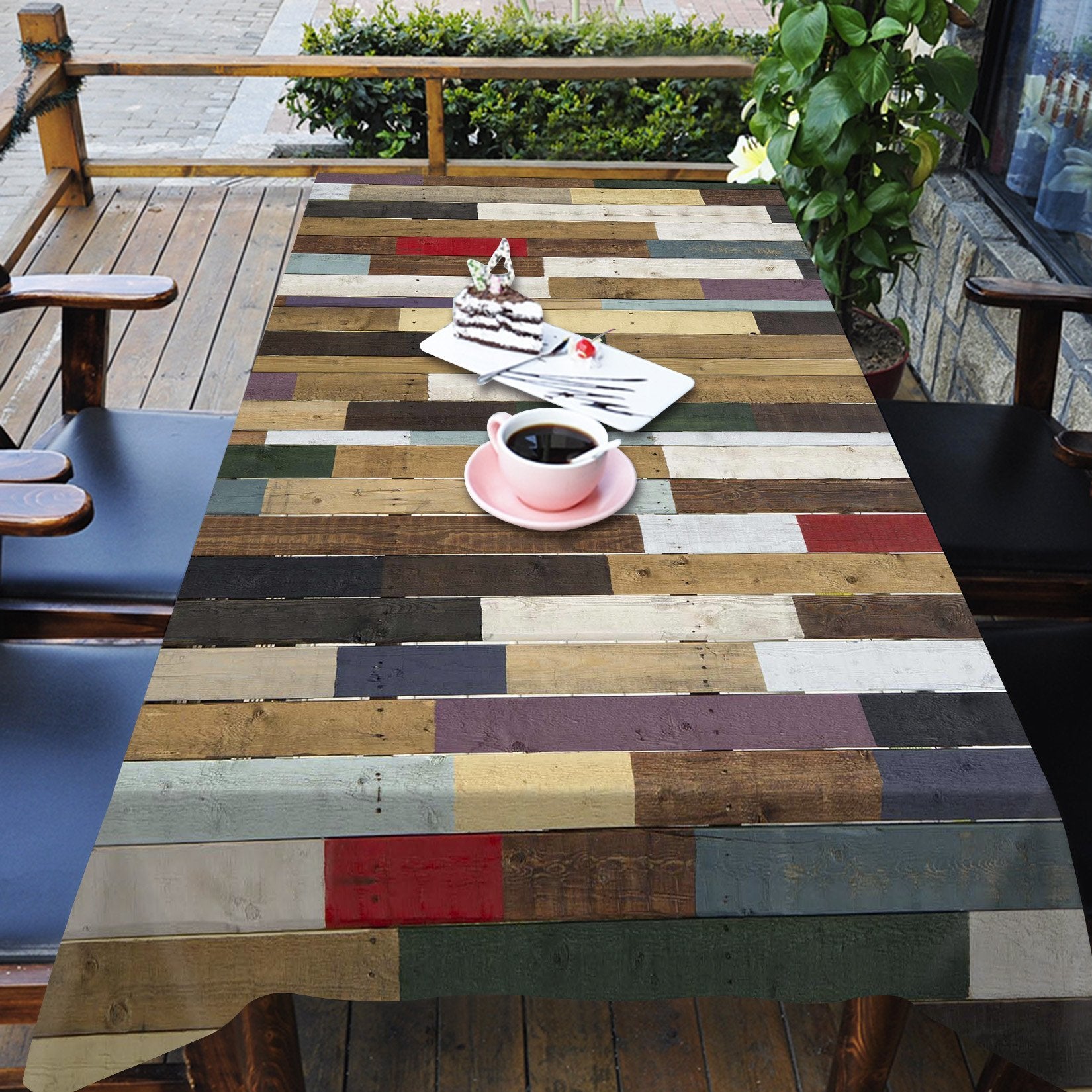 3D Wooden Boards 197 Tablecloths Wallpaper AJ Wallpaper