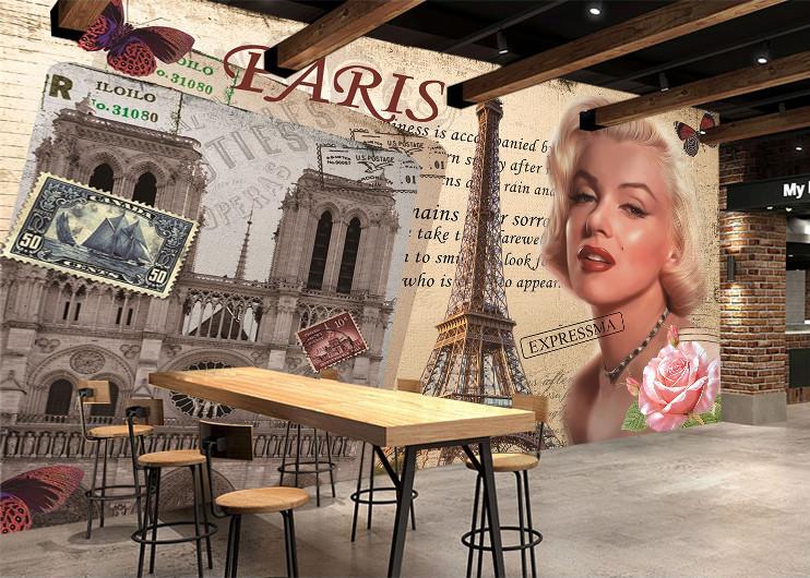 3D Marilyn Monroe 423 Wallpaper AJ Wallpaper