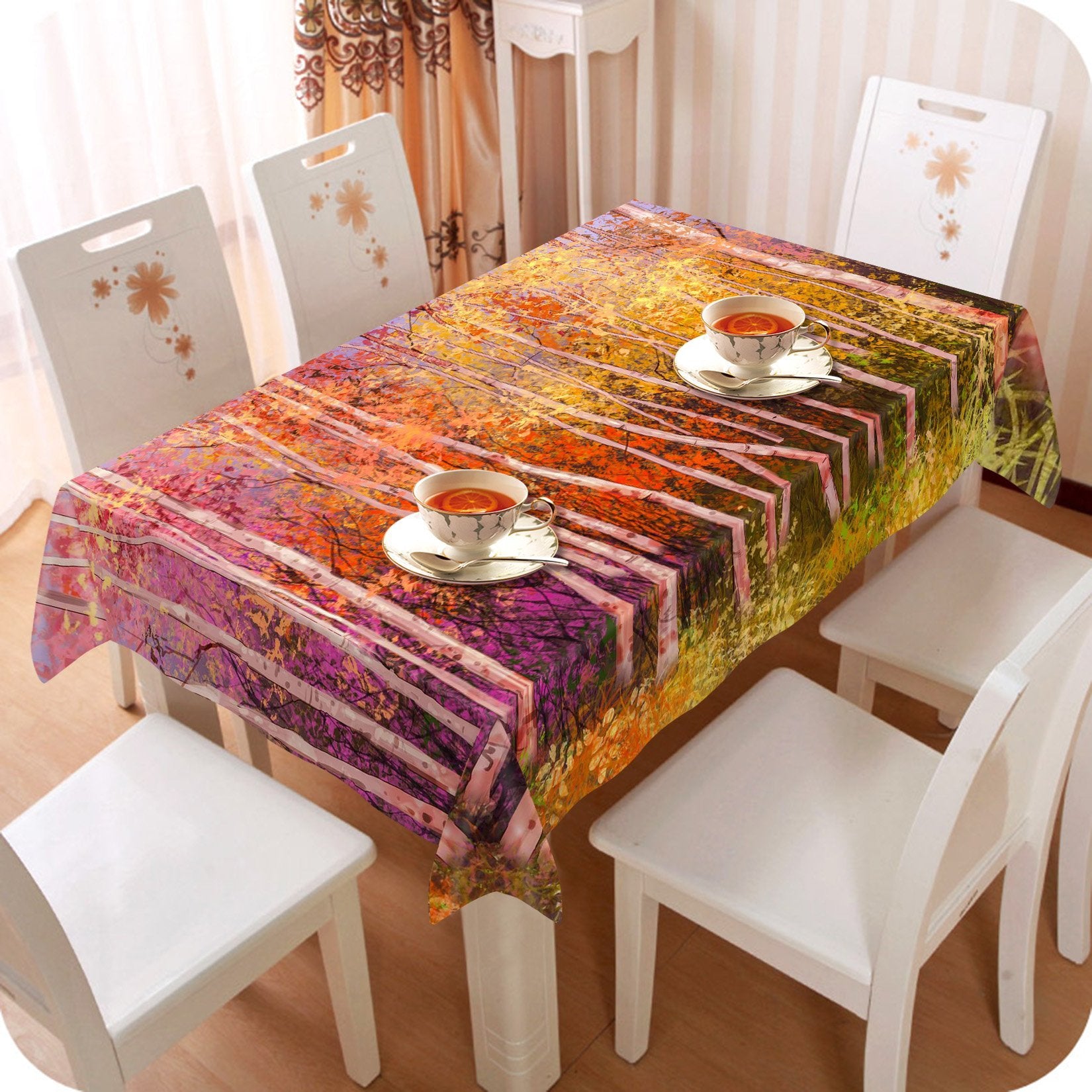 3D Fantastic Trees 537 Tablecloths Wallpaper AJ Wallpaper