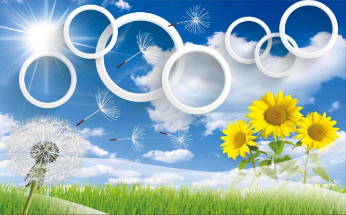 Scenery And Circles Wallpaper AJ Wallpaper 2