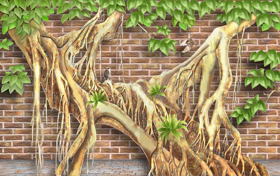 Branches And Roots Wallpaper AJ Wallpaper 2