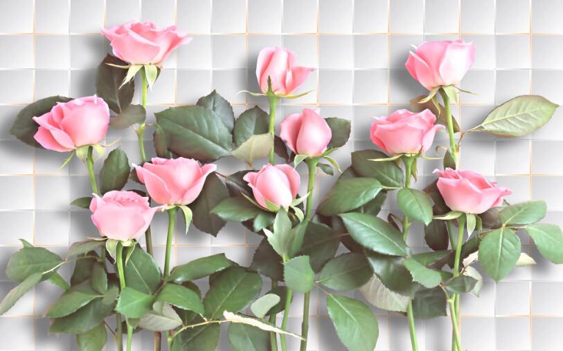 3D Dream Beautiful Flower Wallpaper AJ Wallpaper 1