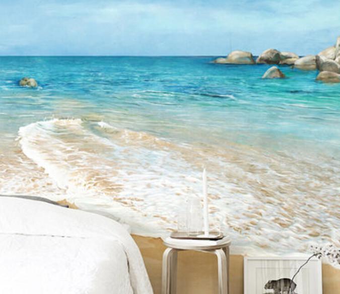 Quiet Beach Wallpaper AJ Wallpaper