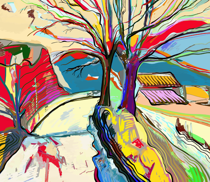 Oil Painting 1 Wallpaper AJ Wallpaper