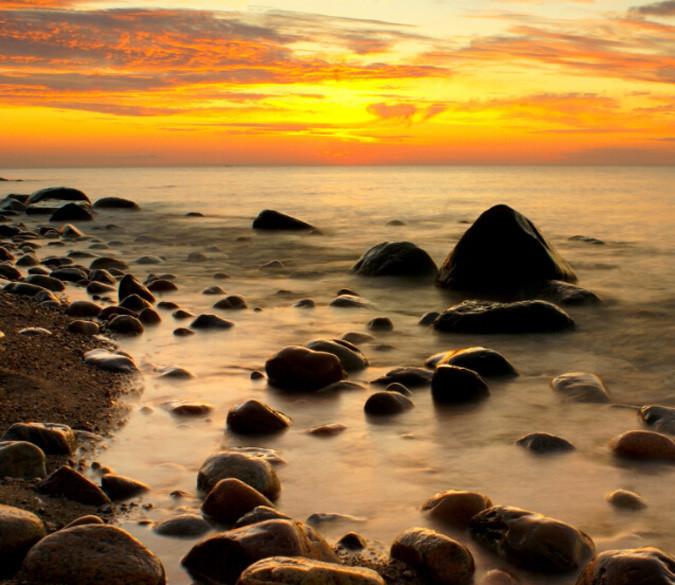 Seacoast Stones Wallpaper AJ Wallpaper