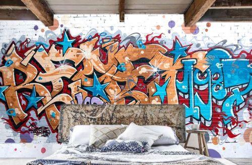 Fashion Graffiti Text Wallpaper AJ Wallpaper