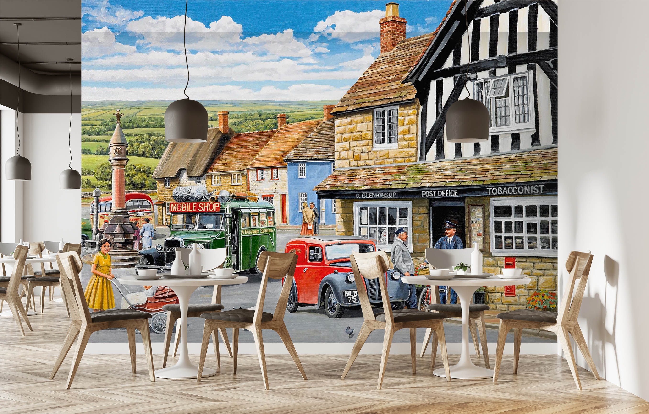 3D The Post Office 1064 Trevor Mitchell Wall Mural Wall Murals