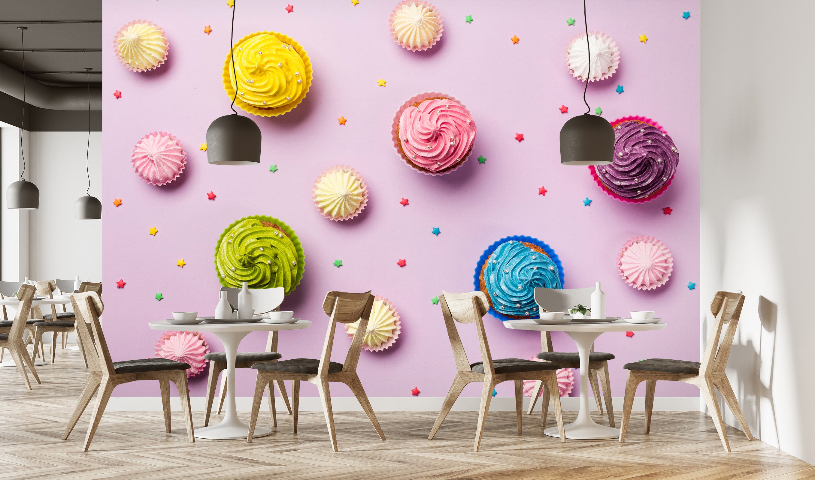 3D Delicious Donuts 1443 Wall Murals
