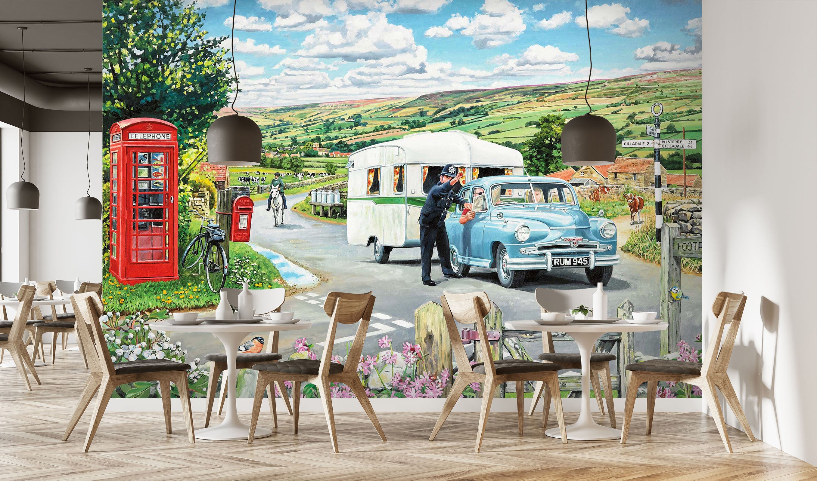 3D Directions 1019 Trevor Mitchell Wall Mural Wall Murals