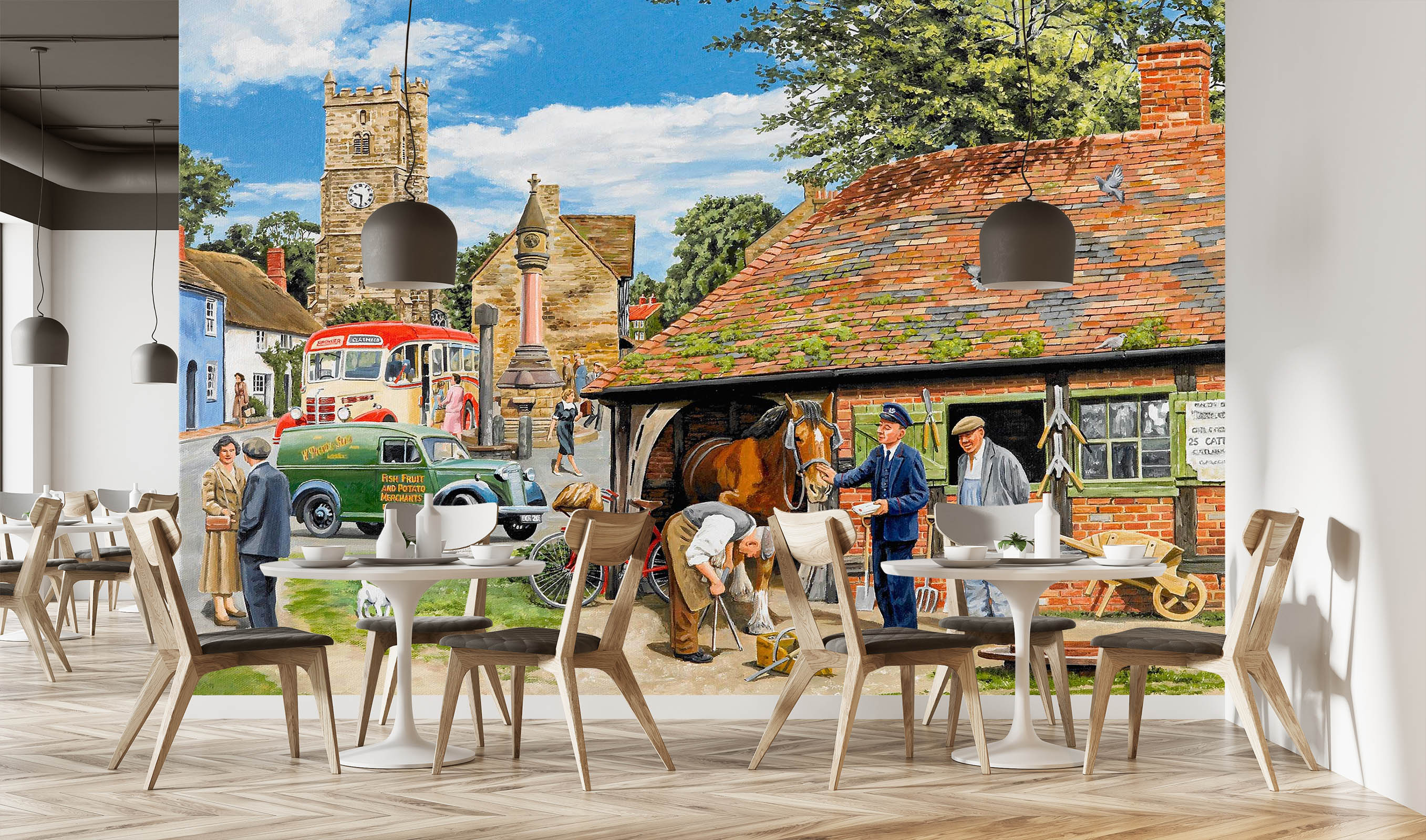 3D Letters For The Blacksmith 1033 Trevor Mitchell Wall Mural Wall Murals