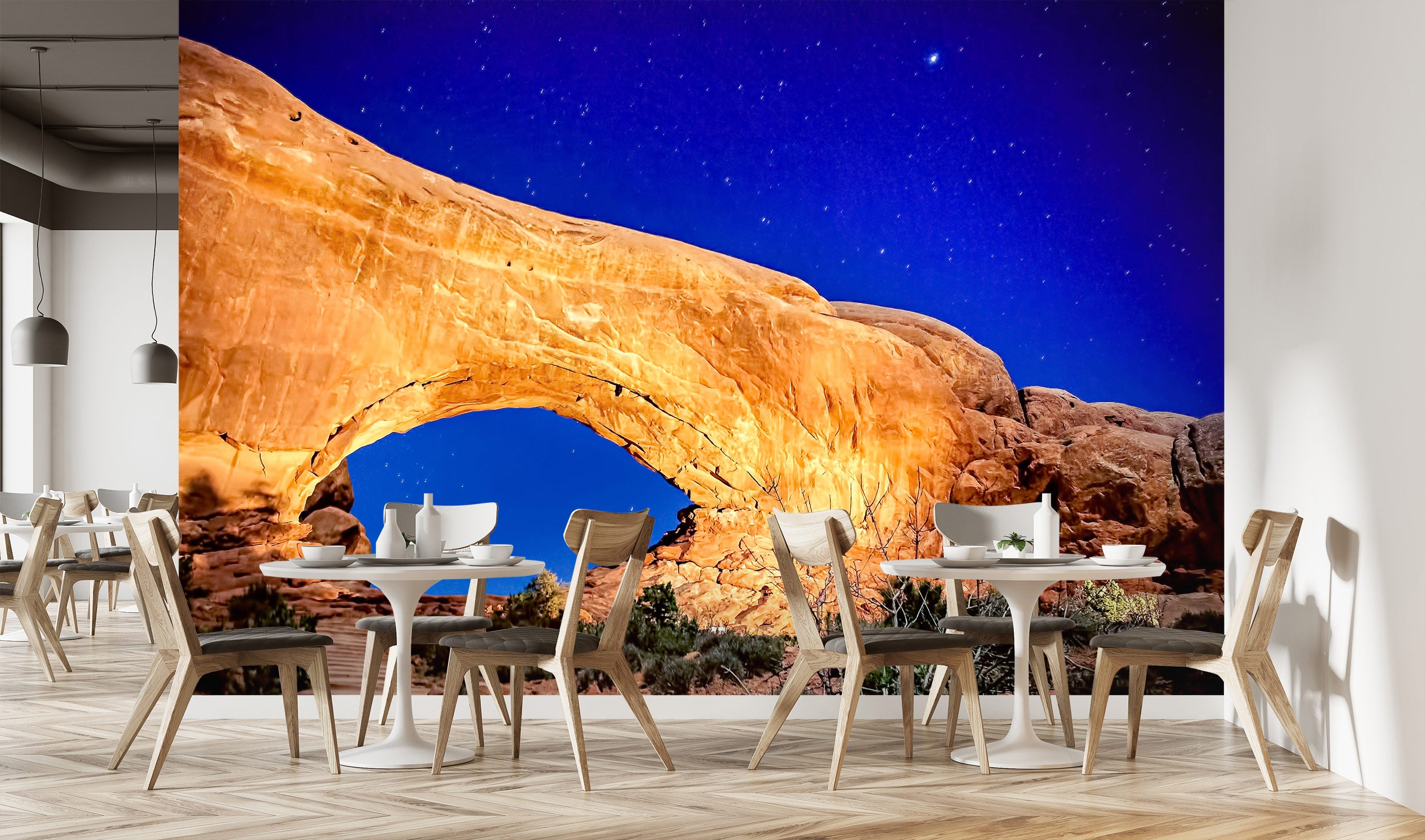 3D Starry Sky Stone 5255 Beth Sheridan Wall Mural Wall Murals