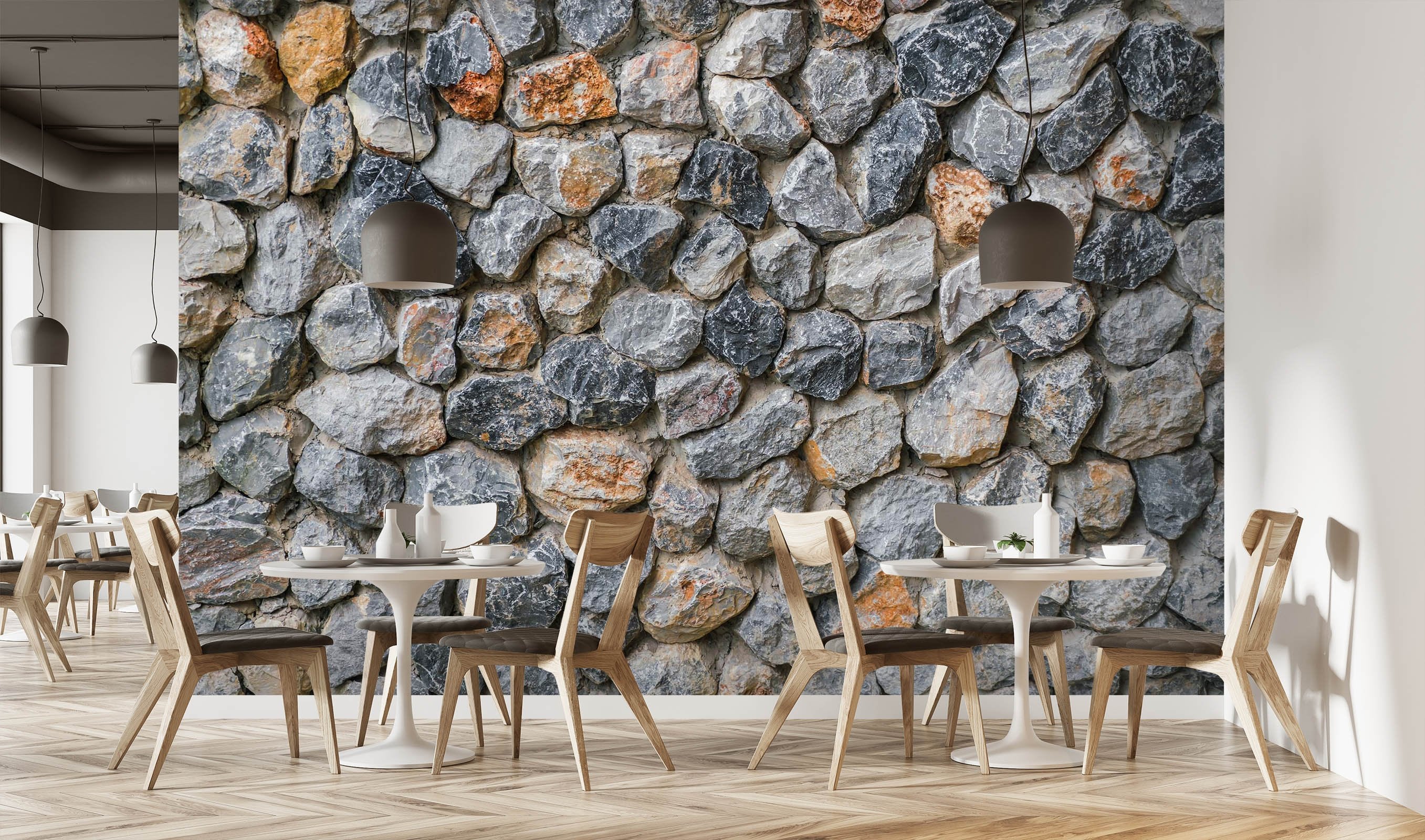 3D Black Stones 1927 Wall Murals Wallpaper AJ Wallpaper 2