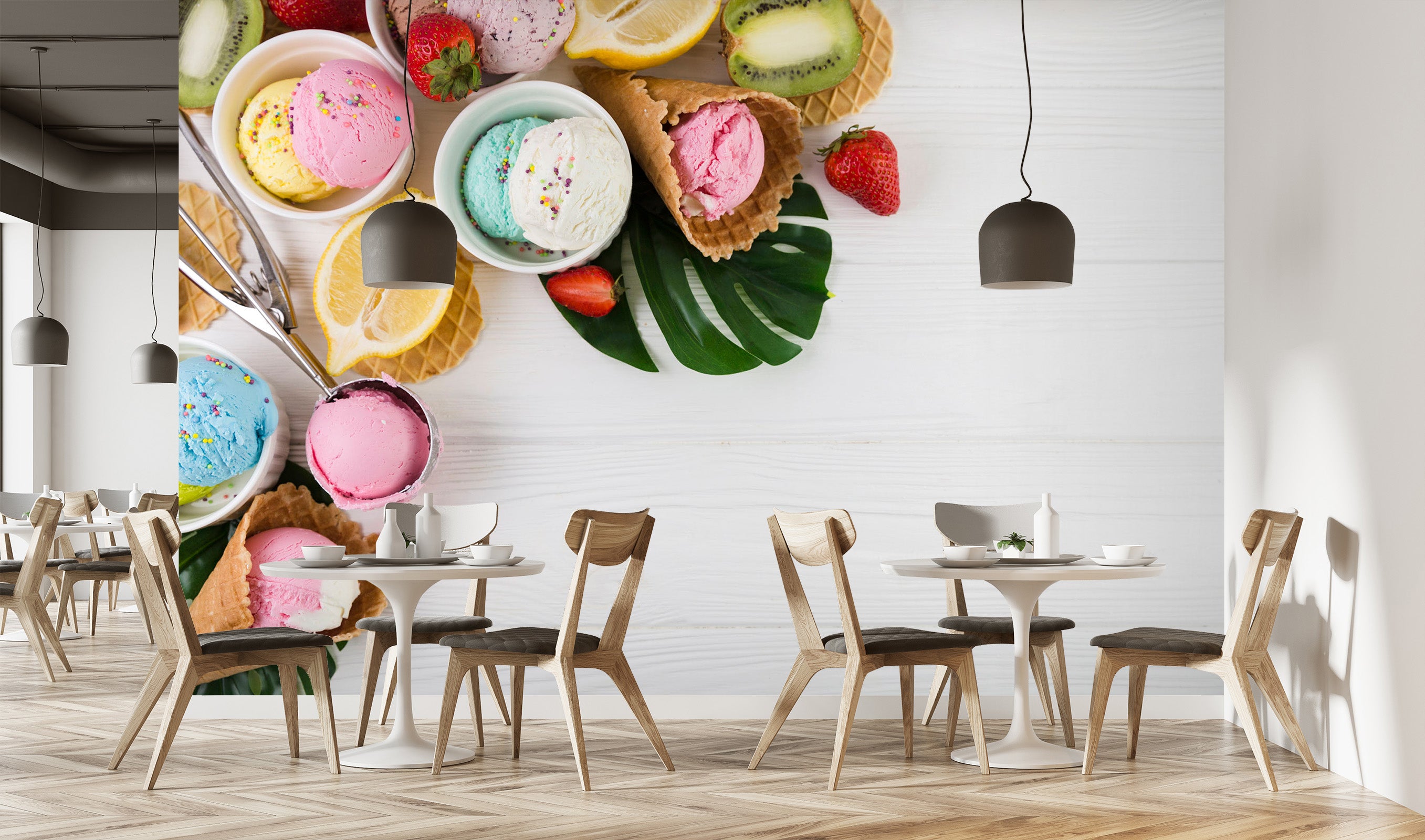 3D Ice Cream 1471 Wall Murals
