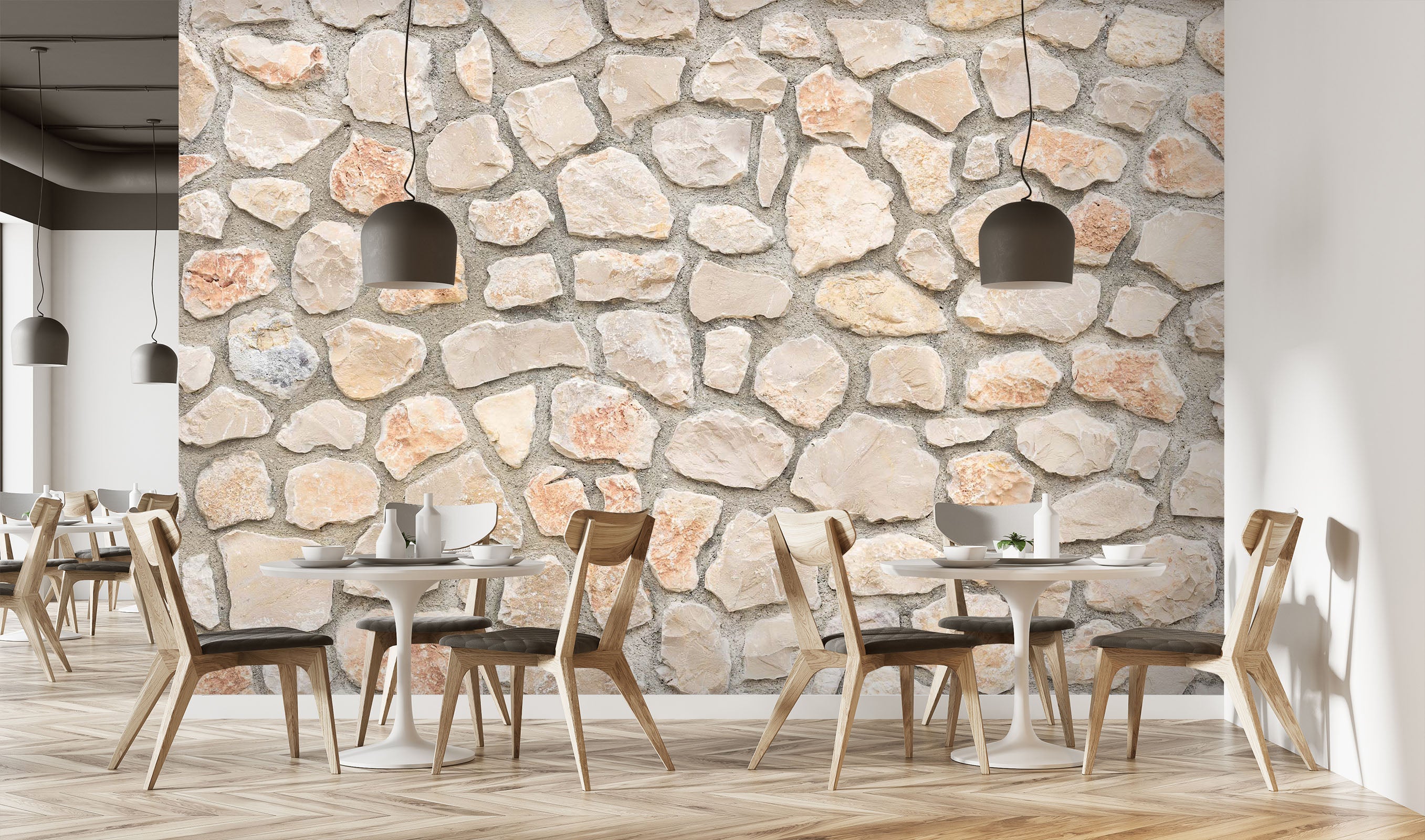 3D Stones Stacked 1516 Wall Murals