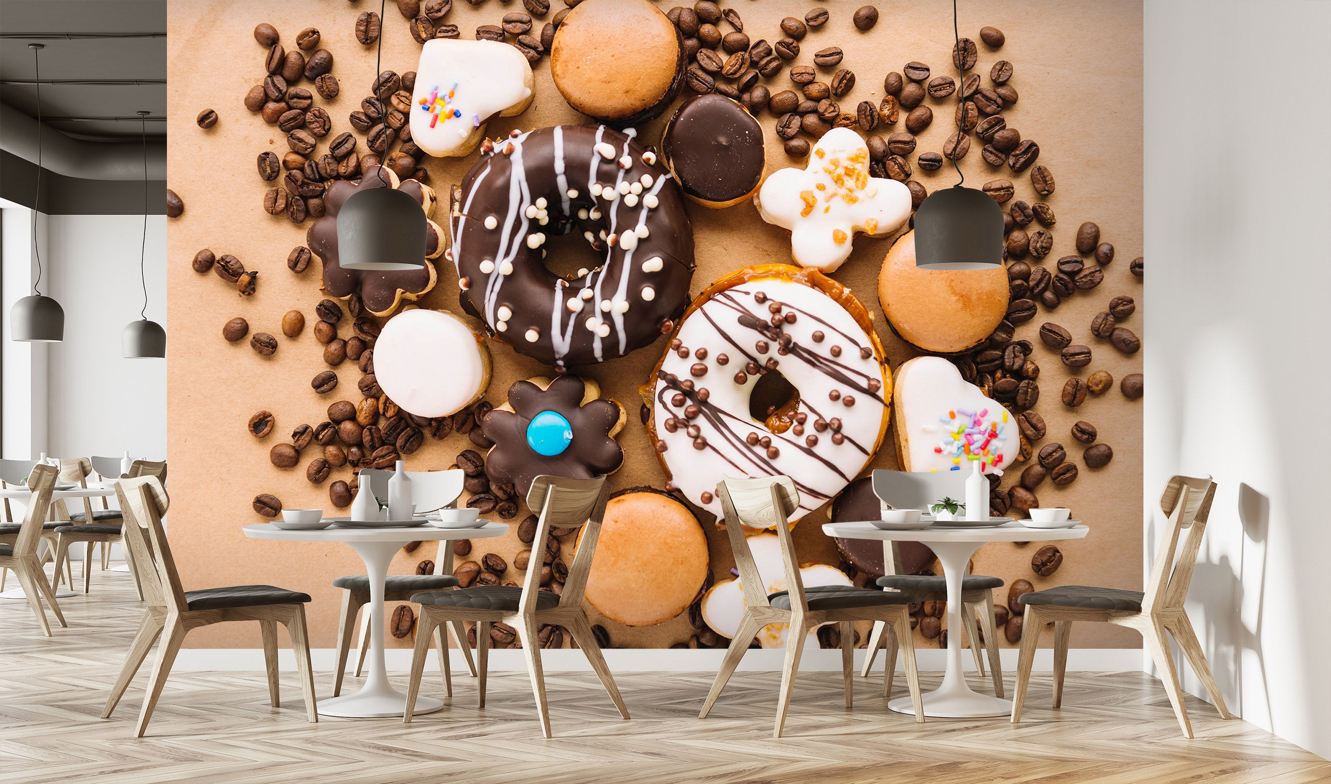 3D Chocolate Cookies 1407 Wall Murals