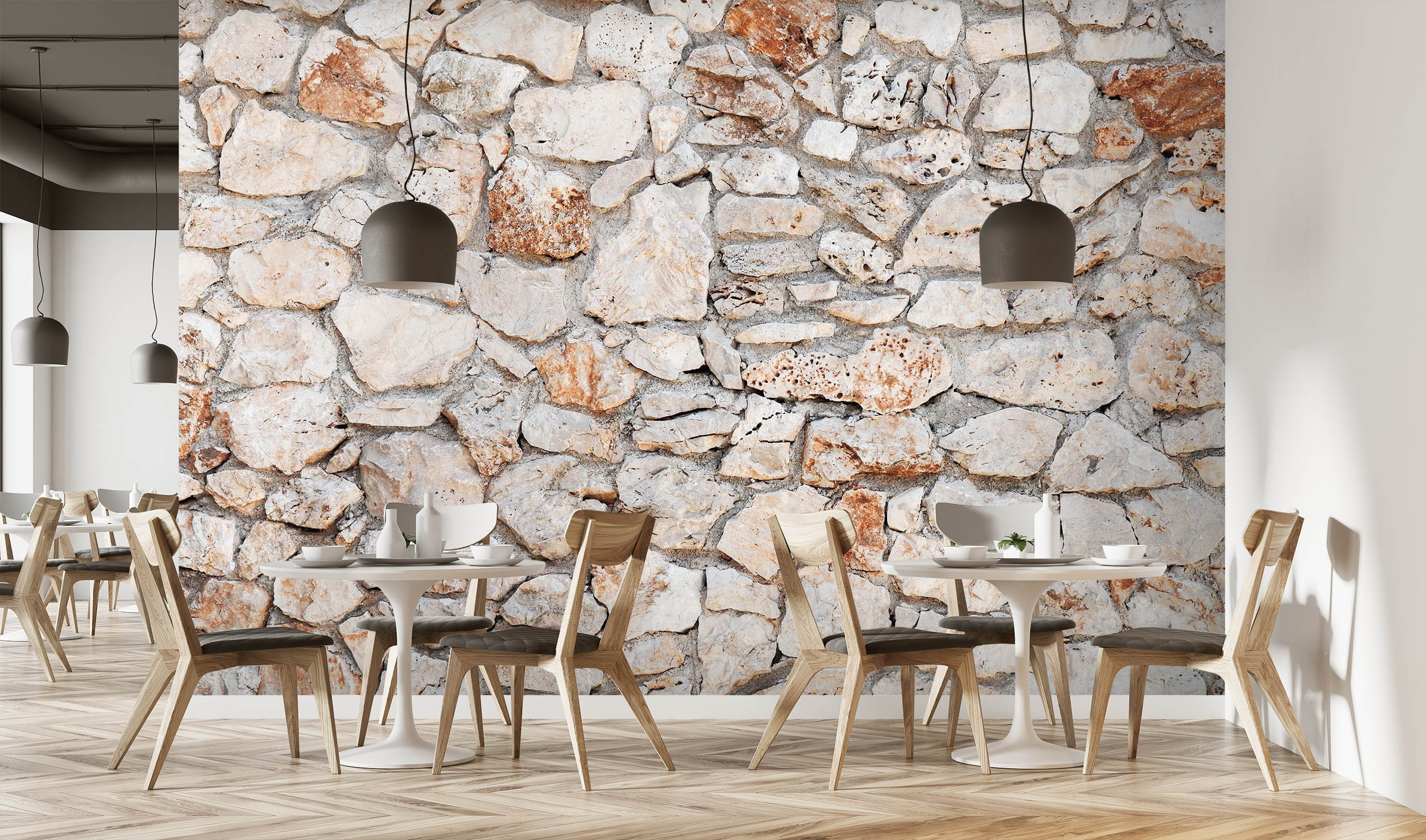 3D Stones Stacked 1932 Wall Murals