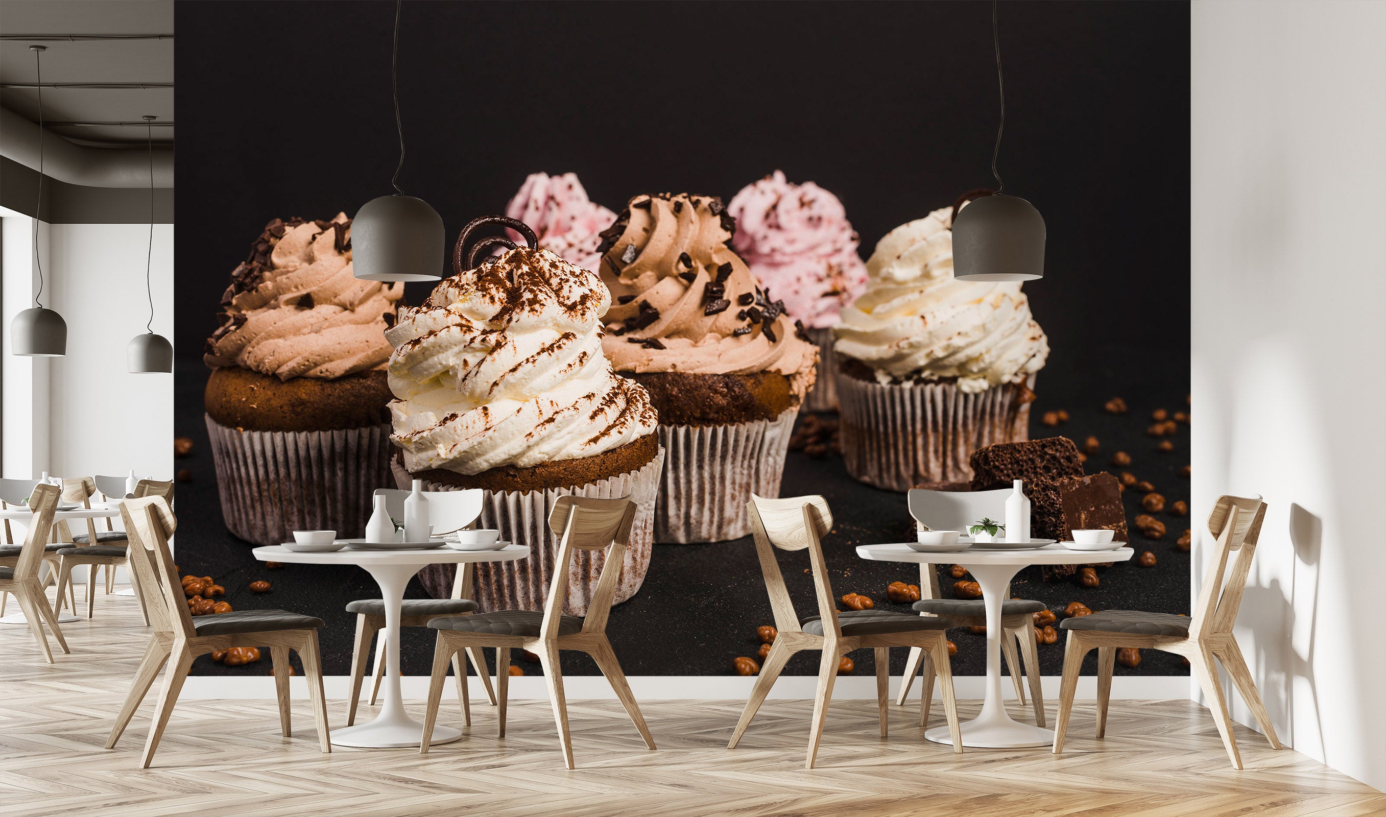 3D Chocolate Ice Cream 1406 Wall Murals