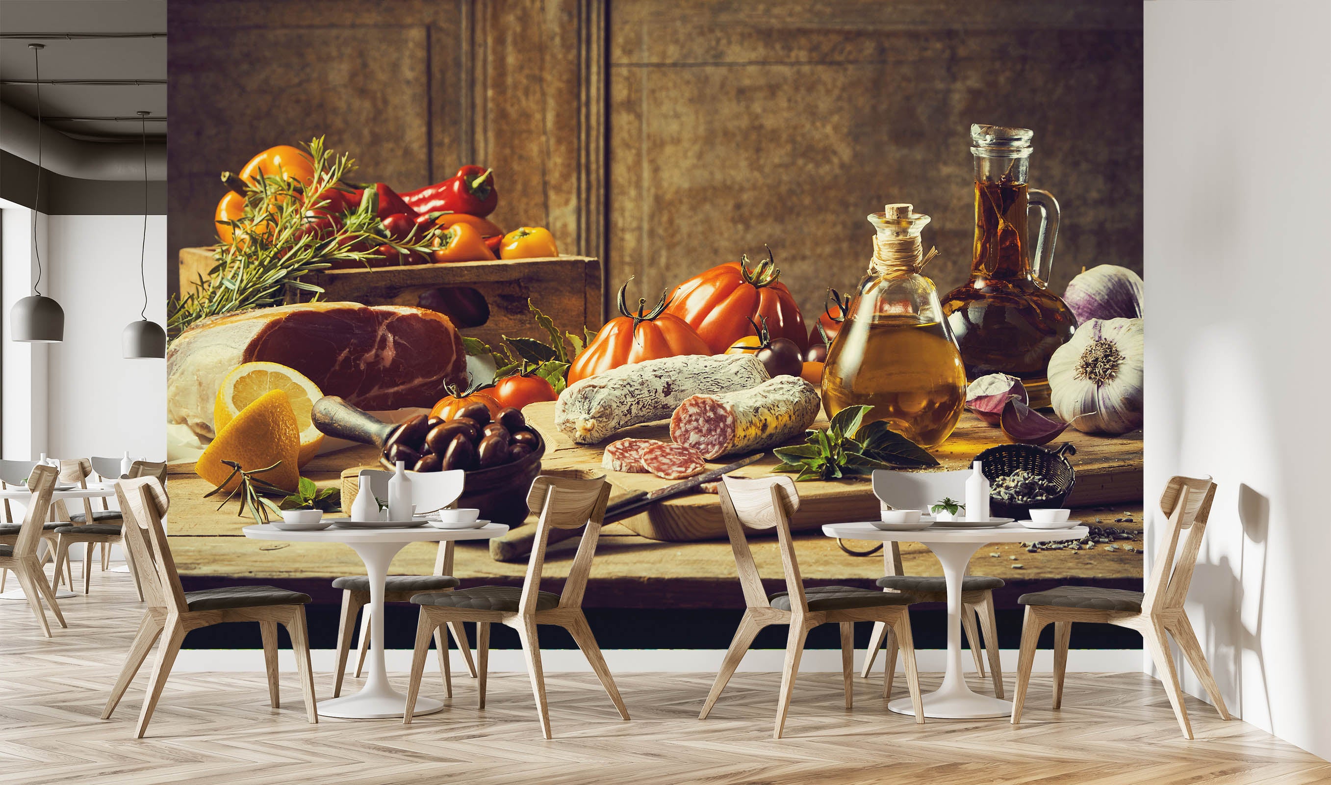 3D Lemon Beef 1123 Wall Murals