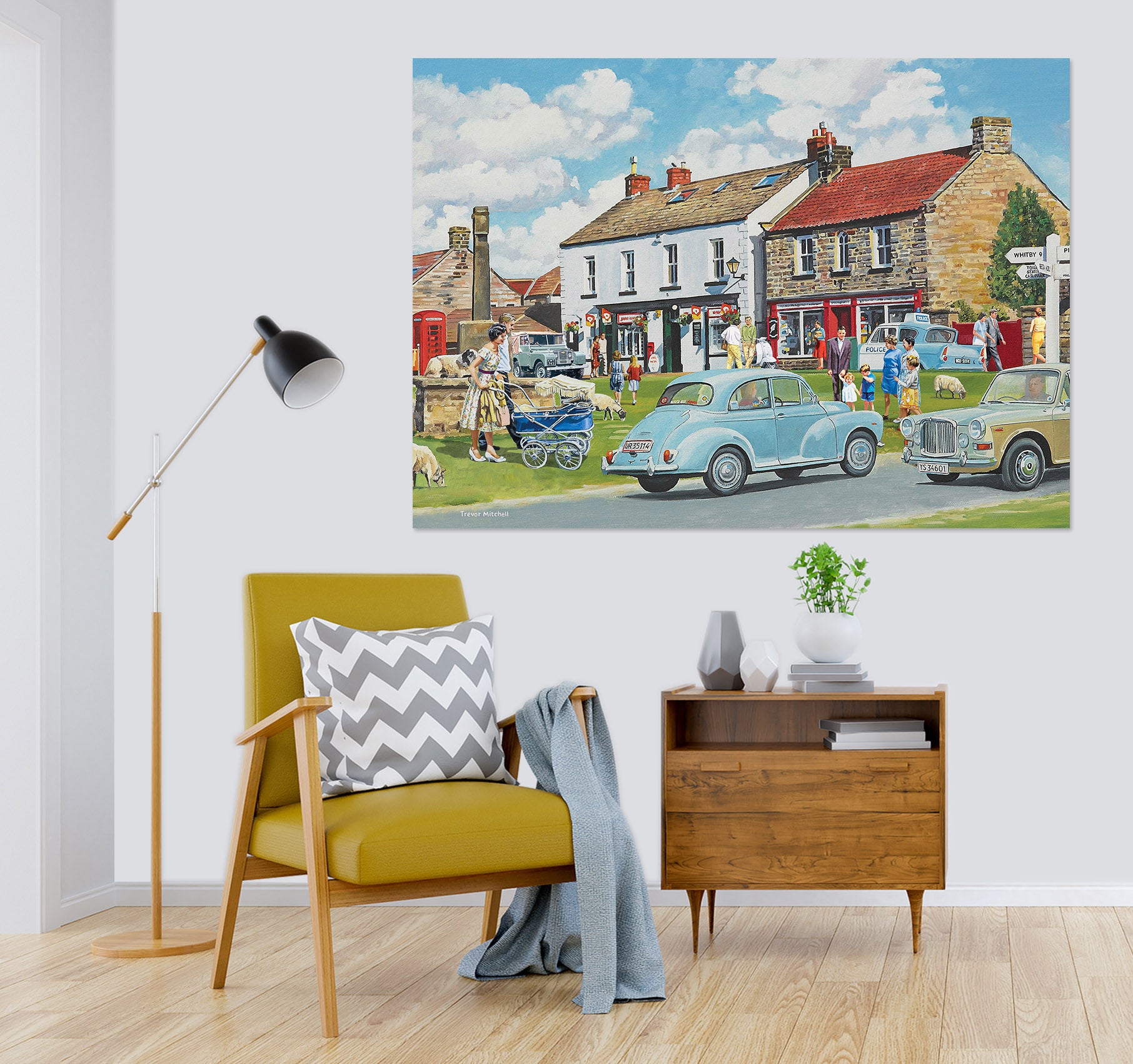 3D House Car 8929 Trevor Mitchell Wall Sticker