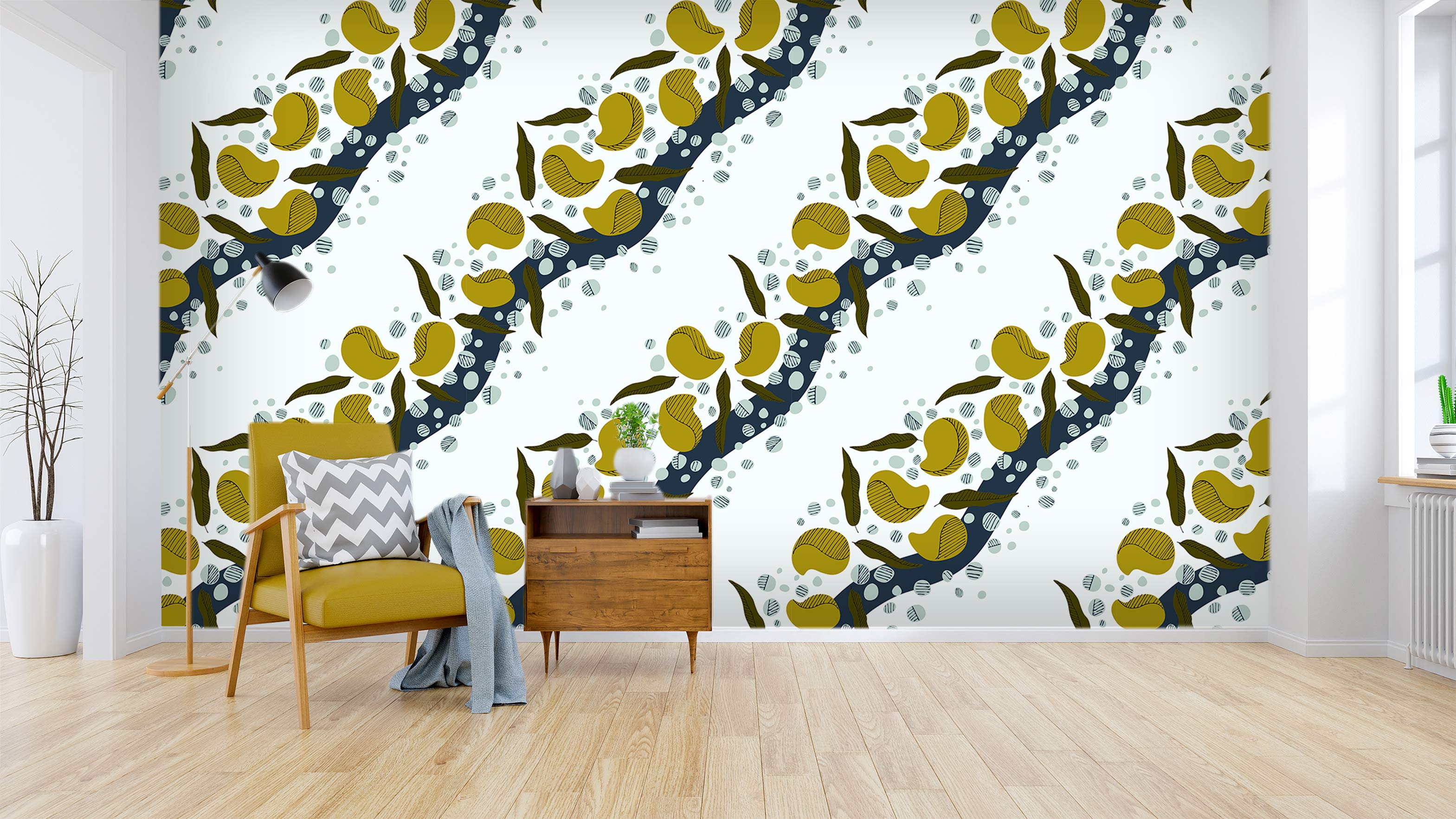 3D Beans Pattern 120113 Kashmira Jayaprakash Wall Mural Wall Murals