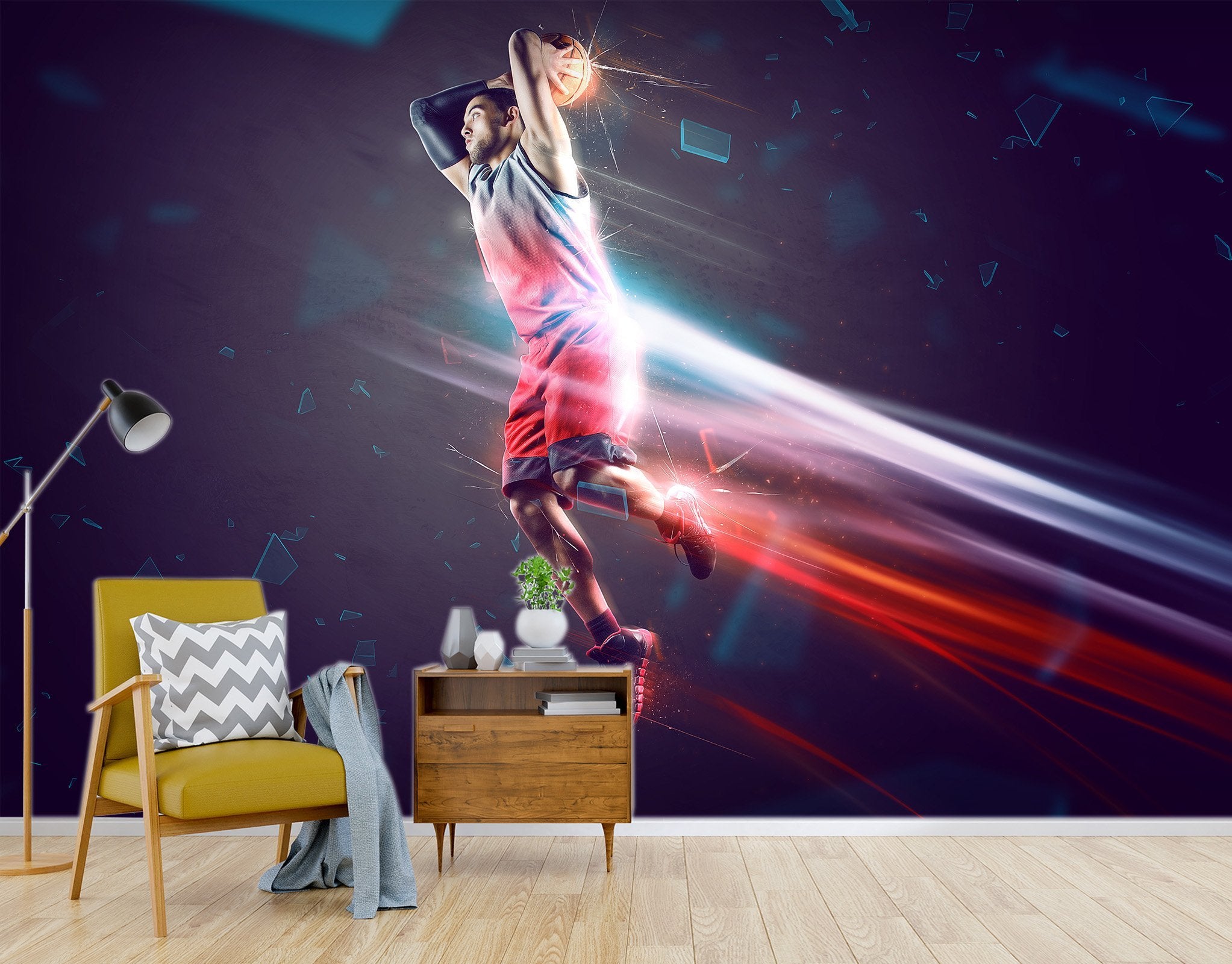 3D Dunk Action Basketball 7124 Wallpaper AJ Wallpaper 2