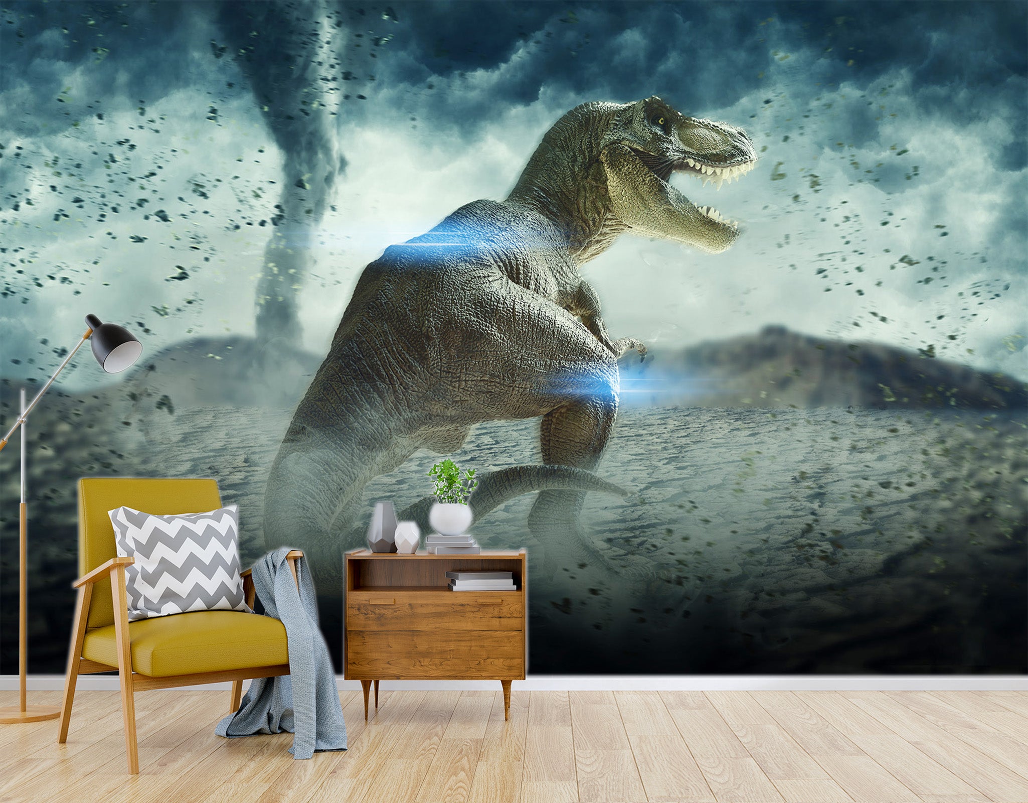 3D Desert Dinosaur 1578 Wall Murals