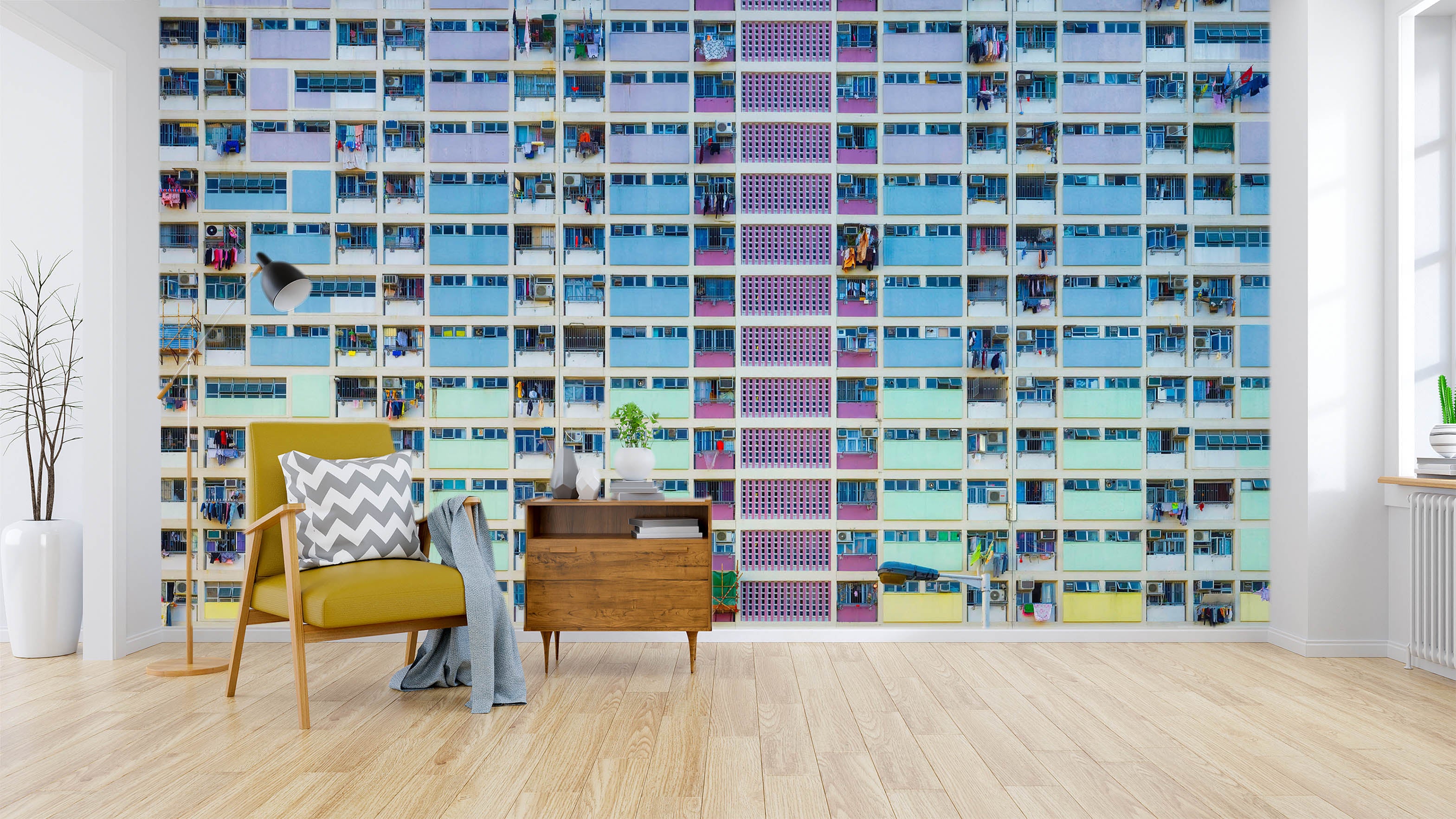 3D Multicolored Glass 1402 Marco Carmassi Wall Mural Wall Murals