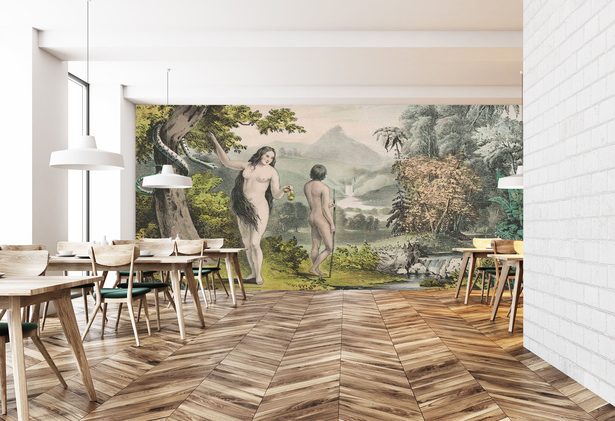 3D Rainforest Indigenous 1399 Andrea haase Wall Mural Wall Murals