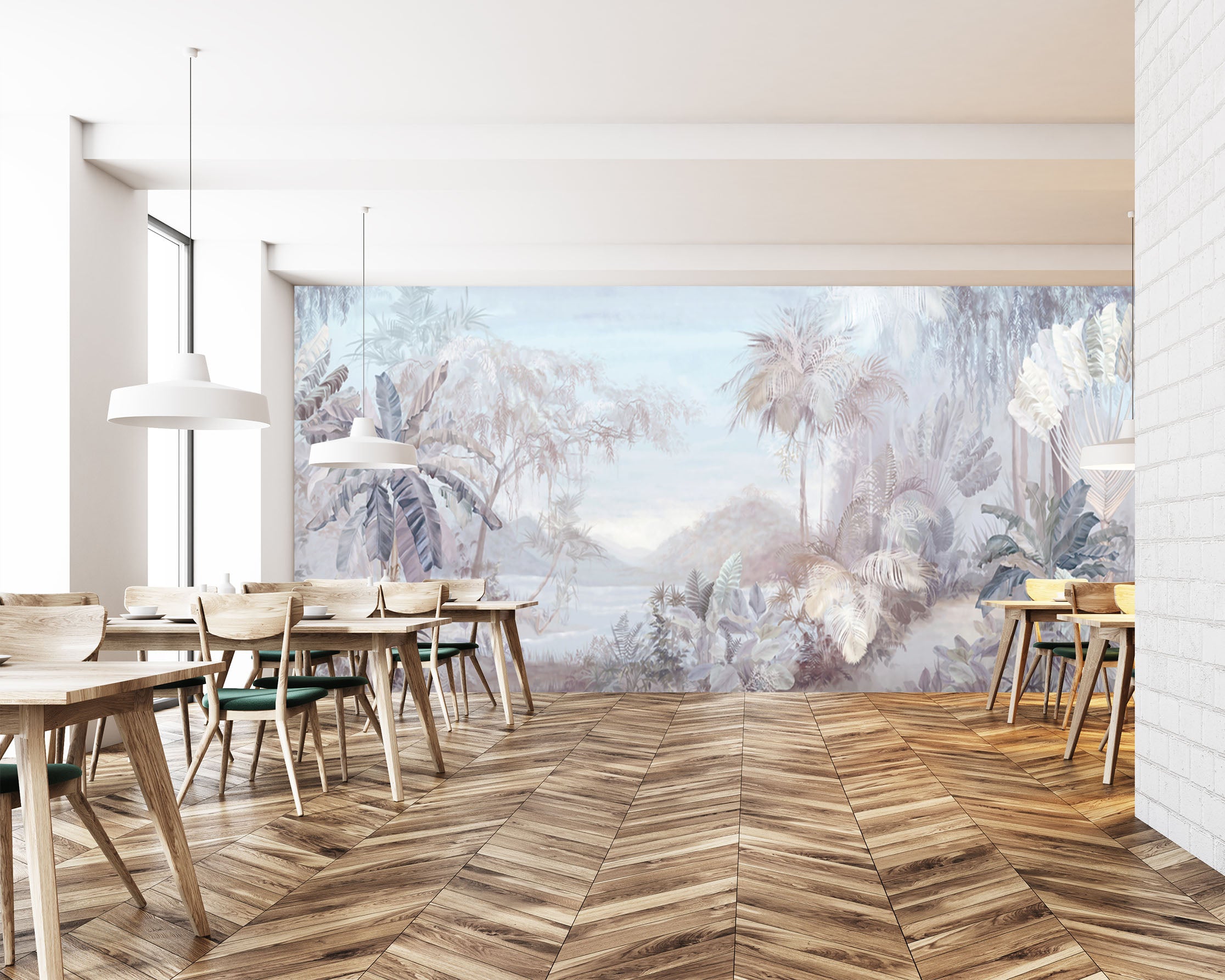 3D Forest Pattern 1516 Wall Murals