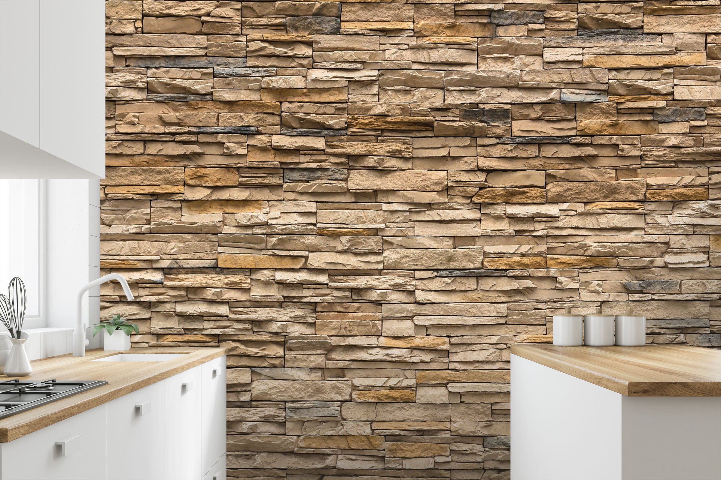 3D Brick Wall Texture 152 Wall Murals