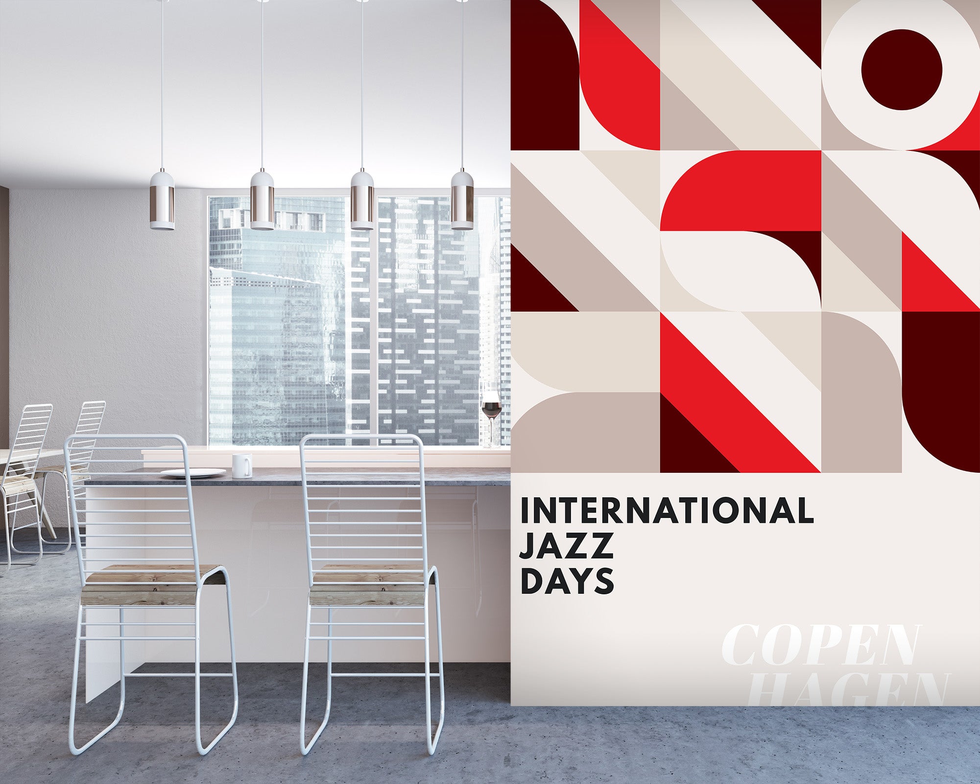 3D Color Modern 1460 Boris Draschoff Wall Mural Wall Murals