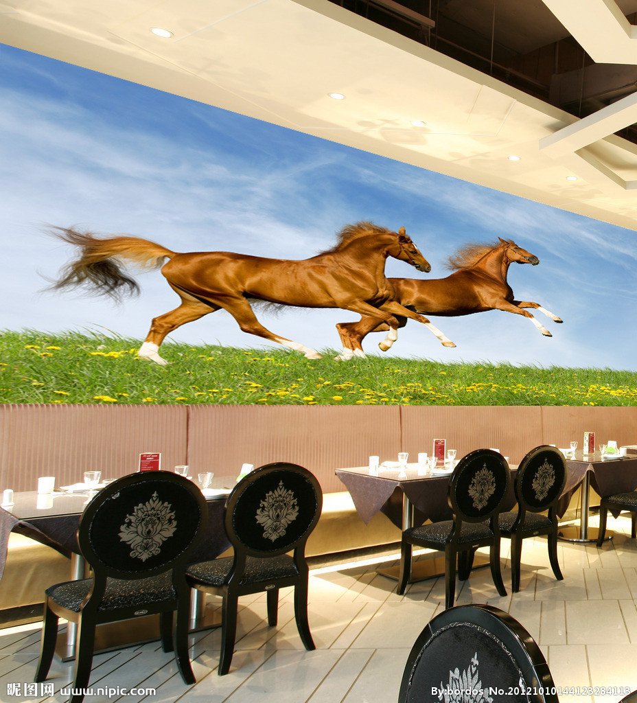 Running Horses Wallpaper AJ Wallpaper