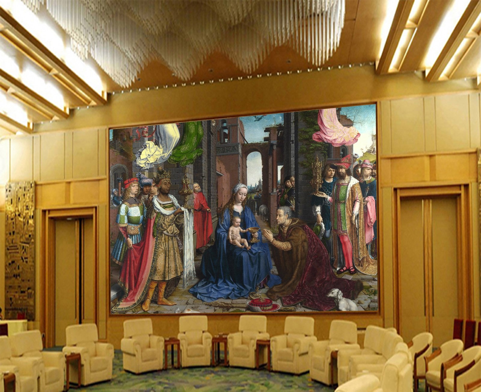 Holy Christening Wallpaper AJ Wallpaper