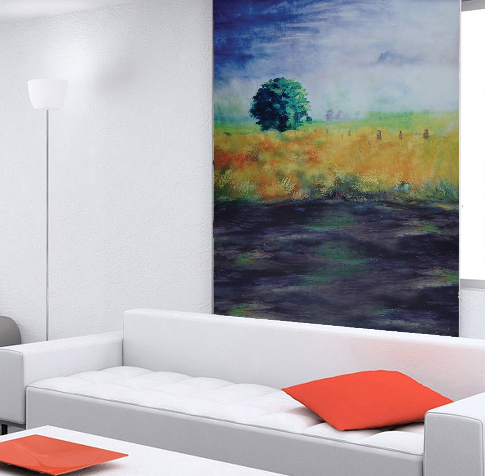 Scenery Painting Wallpaper AJ Wallpaper