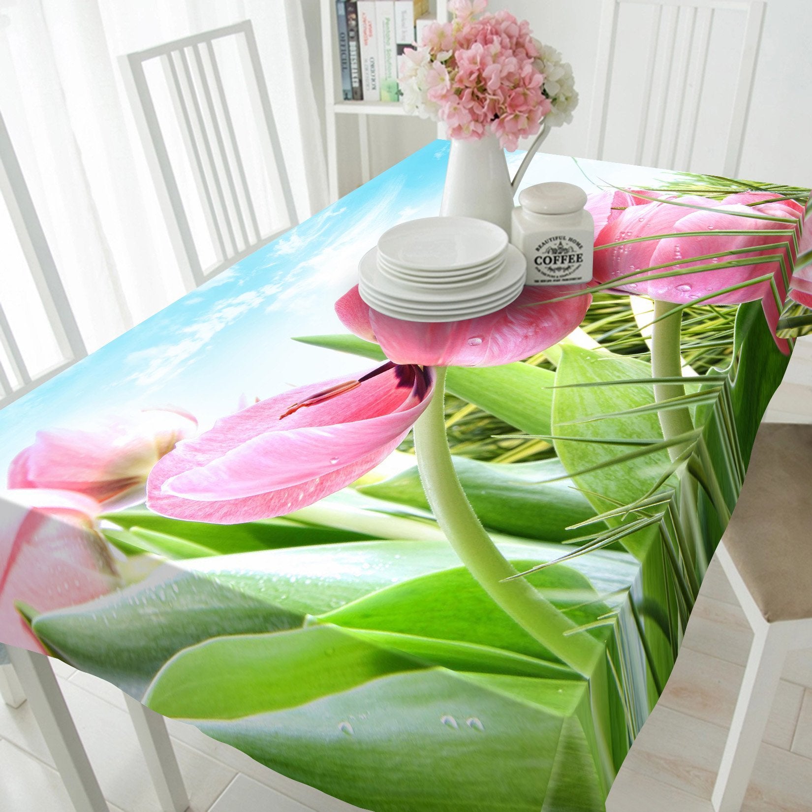 3D Weeds Flowers 275 Tablecloths Wallpaper AJ Wallpaper