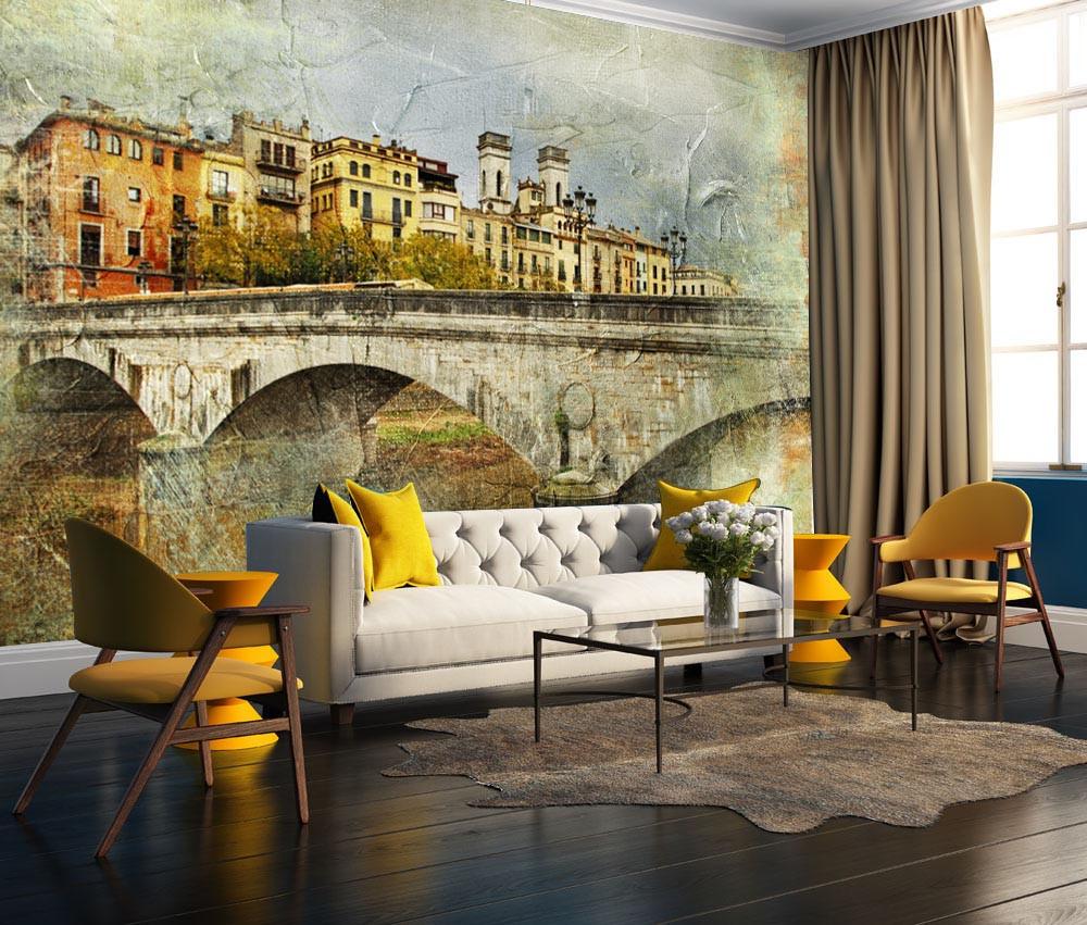 Old Stone Bridge Wallpaper AJ Wallpaper