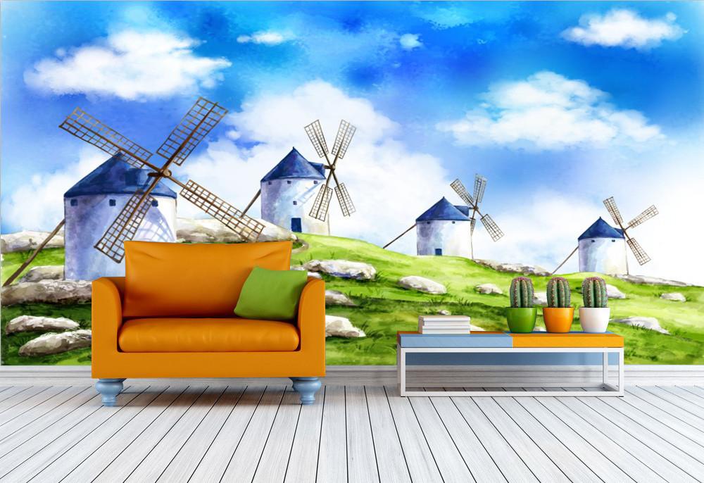 Windmills Wallpaper AJ Wallpaper