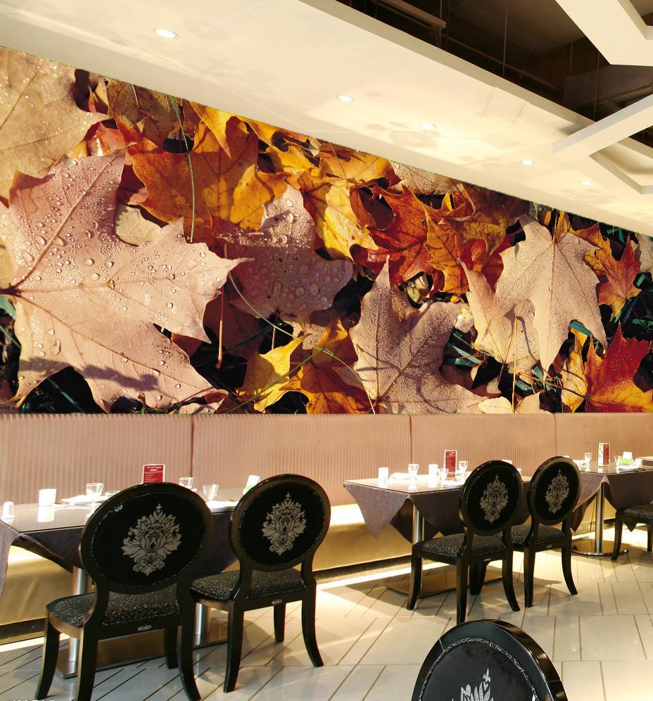 Fallen Leaves Wallpaper AJ Wallpaper