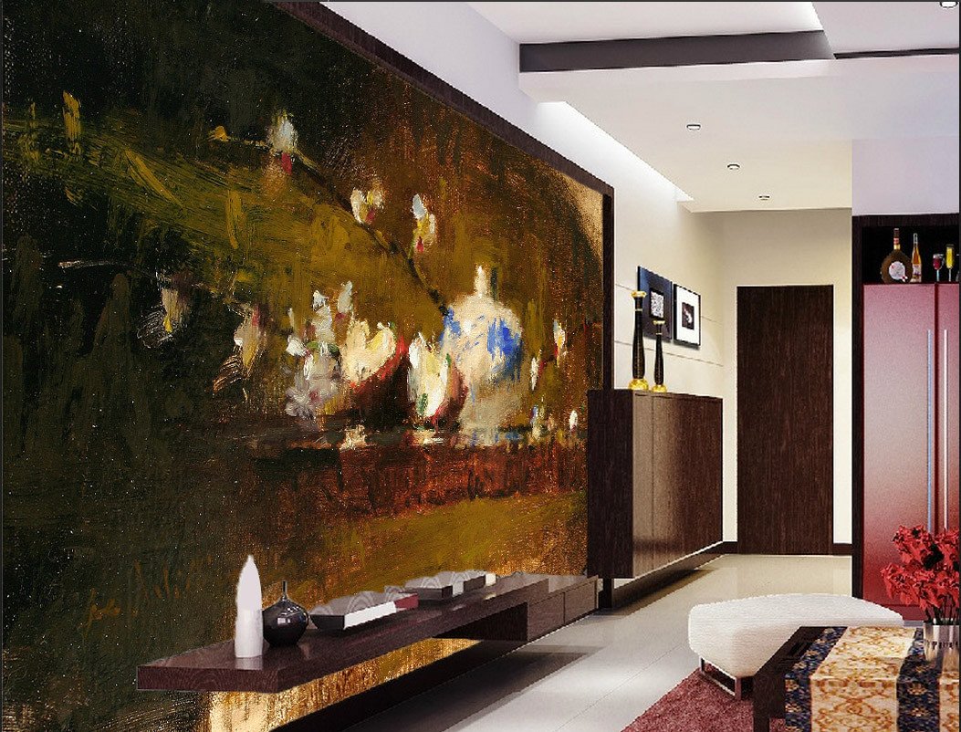 Abstract Paint Wallpaper AJ Wallpaper