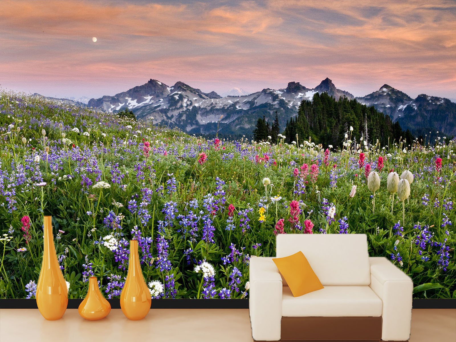 Various Wildflowers Wallpaper AJ Wallpaper