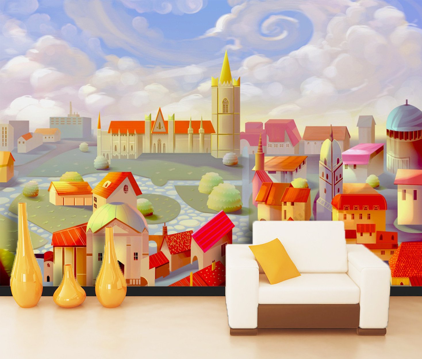 3D Fresh New Castle 569 Wallpaper AJ Wallpaper