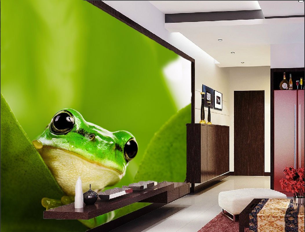 Green Frog Wallpaper AJ Wallpaper