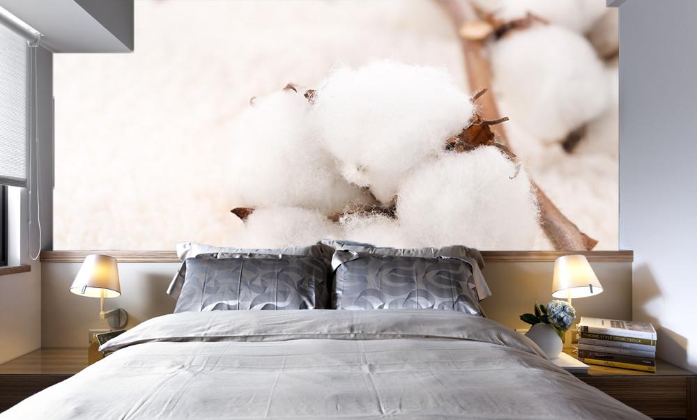 White Cotton Wallpaper AJ Wallpaper