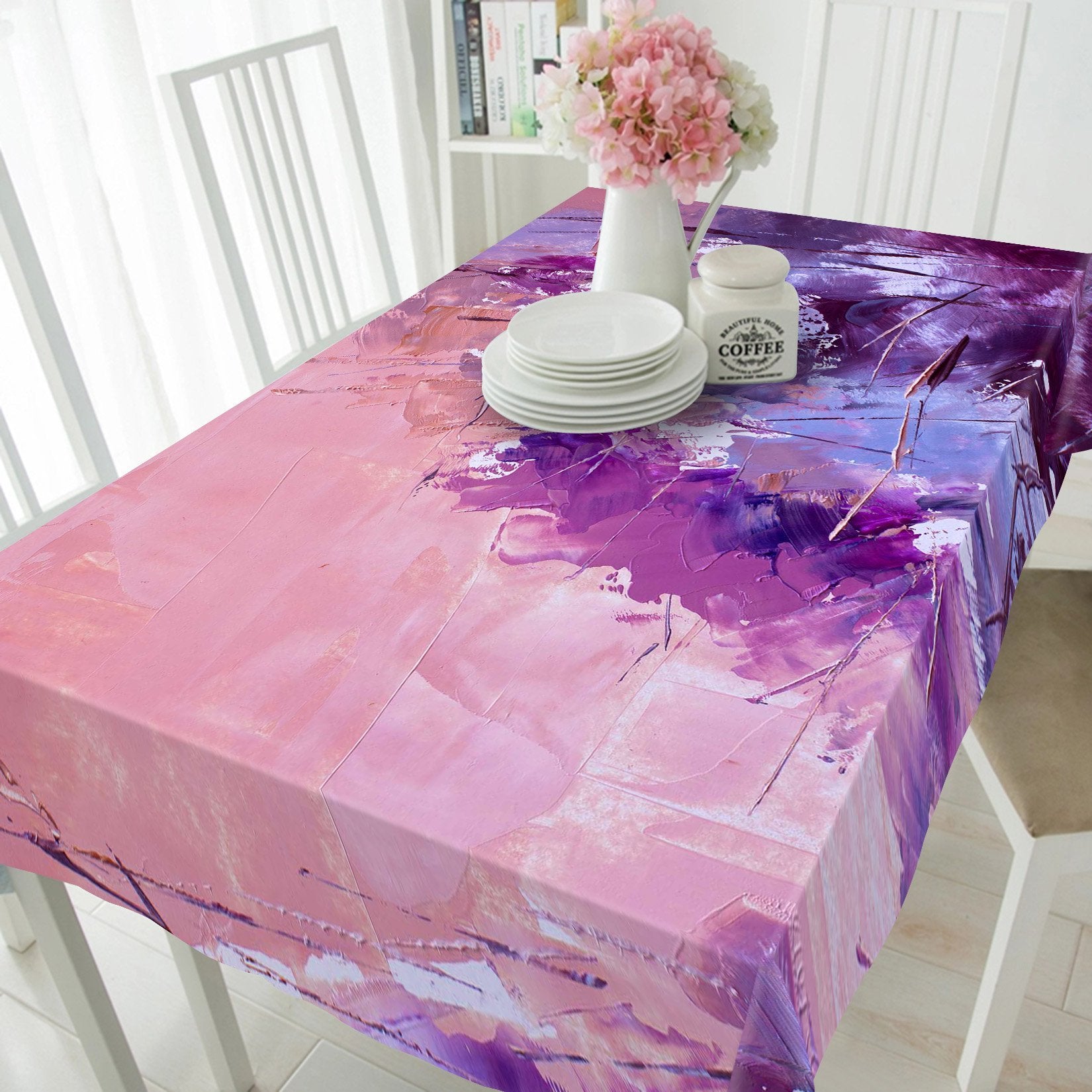 3D Abstract Oil Painting 492 Tablecloths Wallpaper AJ Wallpaper