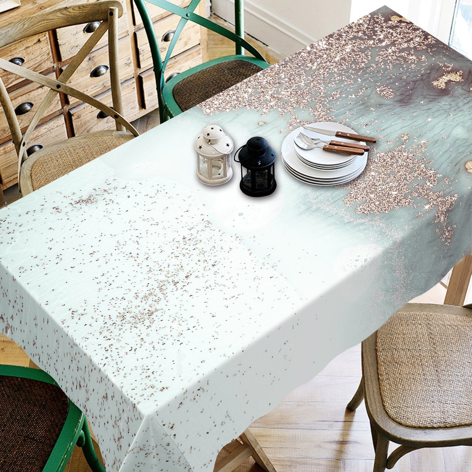 3D Golden Sands 80 Tablecloths Wallpaper AJ Wallpaper