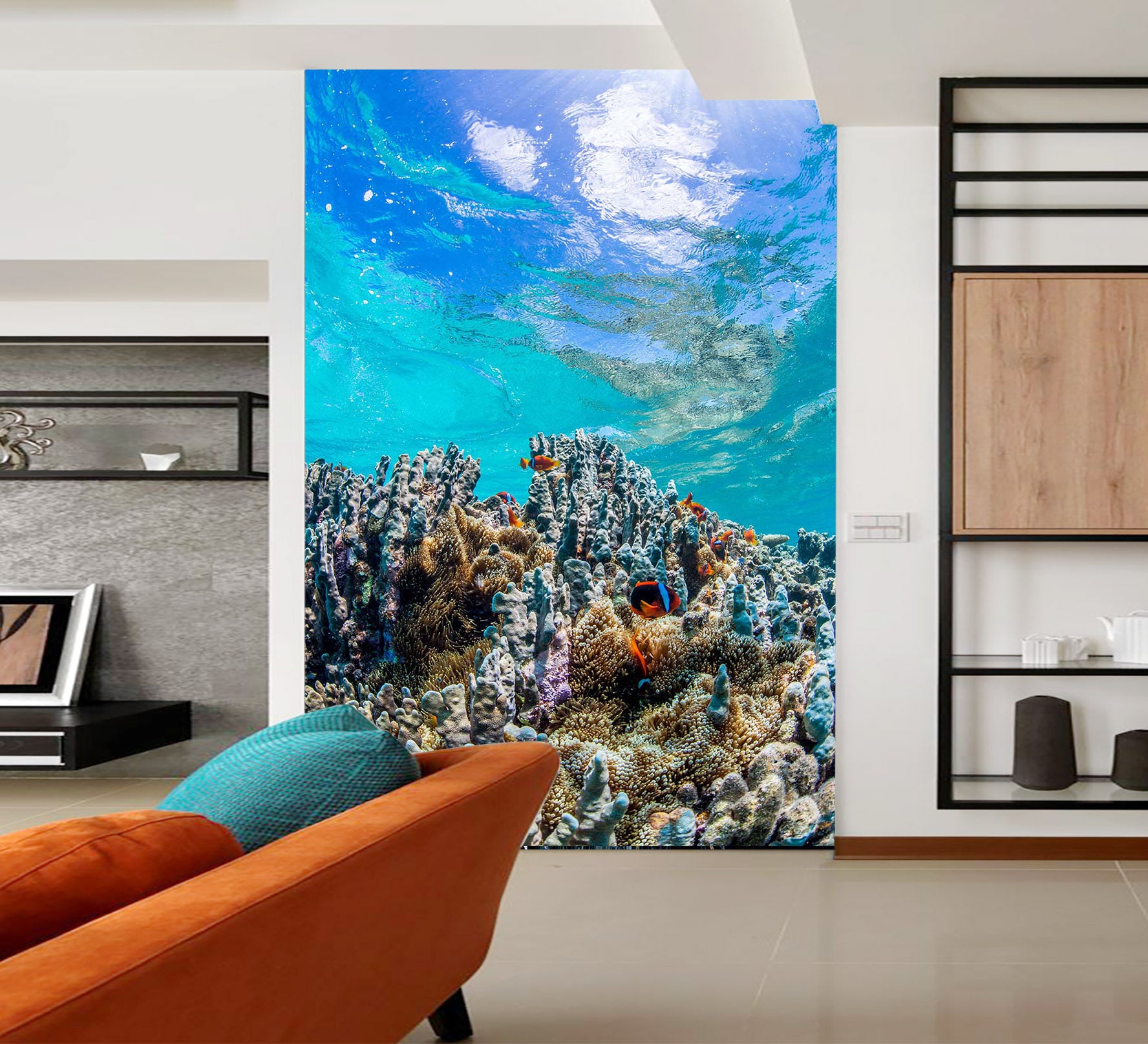 3D Submarine Coral 118 Wall Murals